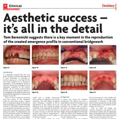 Aesthetic Success – It’s All In The Detail