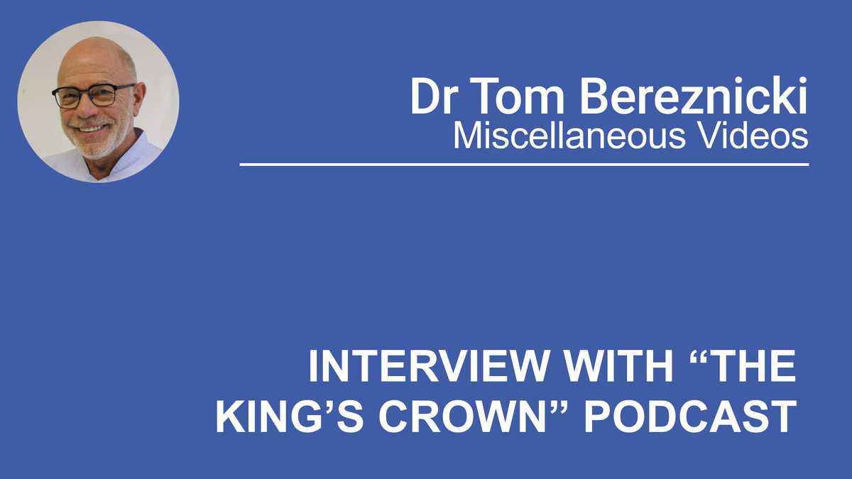 Interview With “The King’s Crown” Podcast